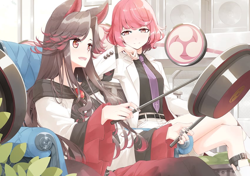 imaizumi kagerou and horikawa raiko (touhou) drawn by sakuraba_yuuki
