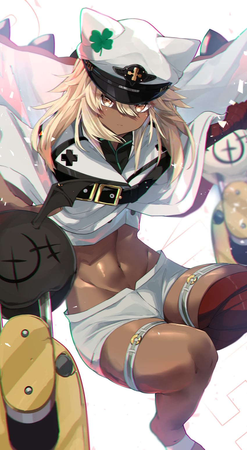 ramlethal valentine and lucifero (guilty gear and 1 more) drawn by kamiya_mitobe