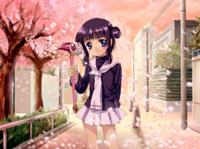 kinomoto sakura and daidouji tomoyo (cardcaptor sakura) drawn by mutsuki_(moonknives)