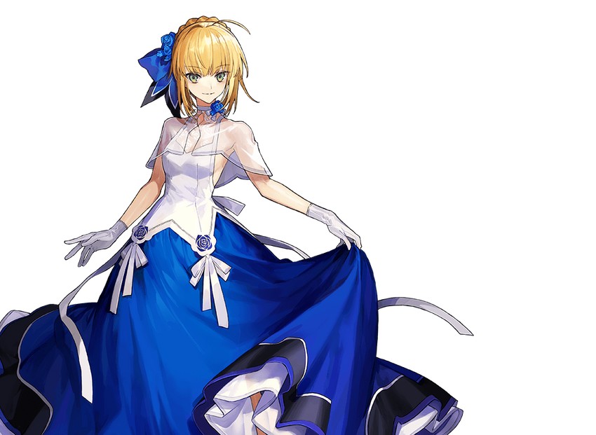 artoria pendragon and saber (fate and 1 more) drawn by itefu