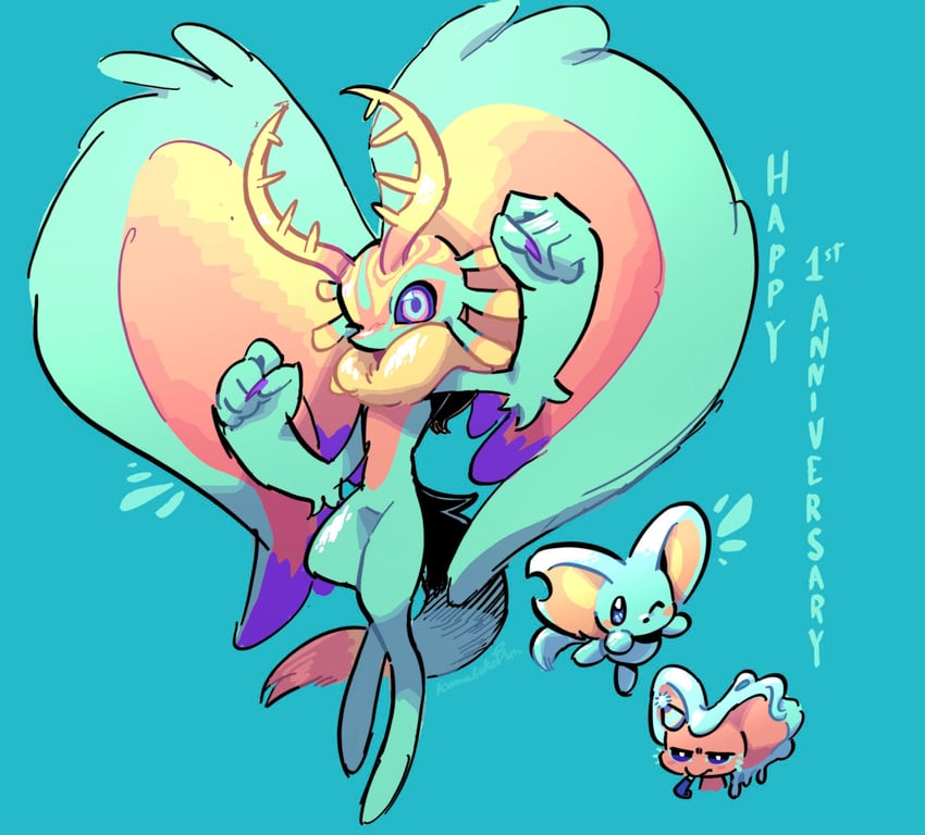 elfilin, fecto elfilis, and fecto forgo (kirby and 1 more) drawn by kamabokobun