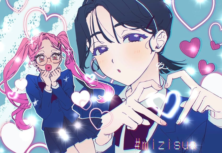 sua and mizi (alien stage) drawn by kuzumiya_yuyu
