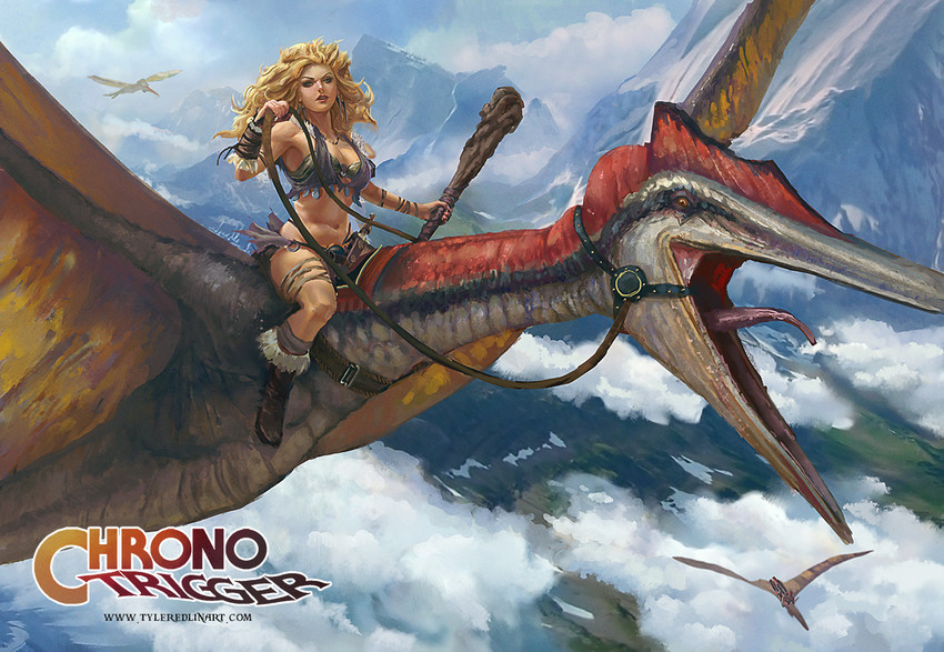 ayla (chrono trigger) drawn by tyler_edlin