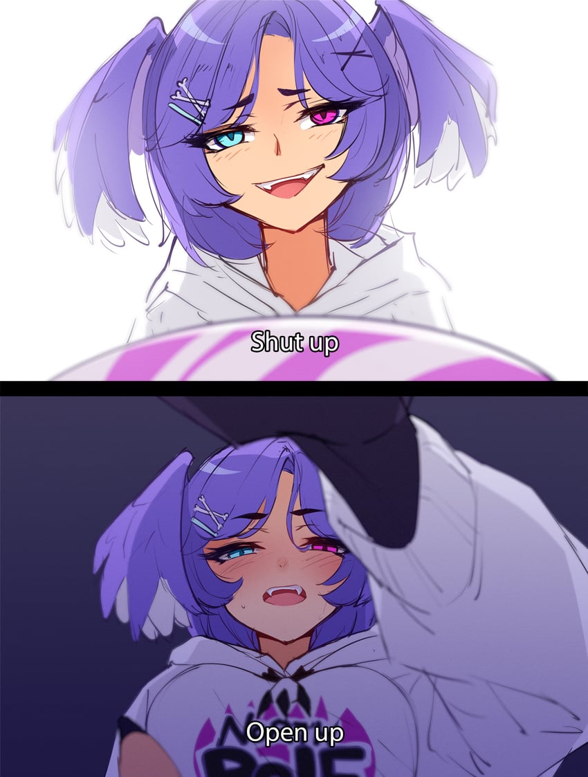 selen tatsuki (nijisanji and 1 more) drawn by ricegnat