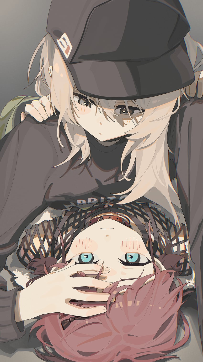iseri nina and kawaragi momoka (girls band cry) drawn by ydpfa