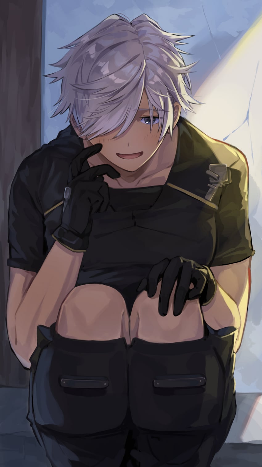 phog christoph (xenoblade chronicles and 1 more) drawn by asagi1111