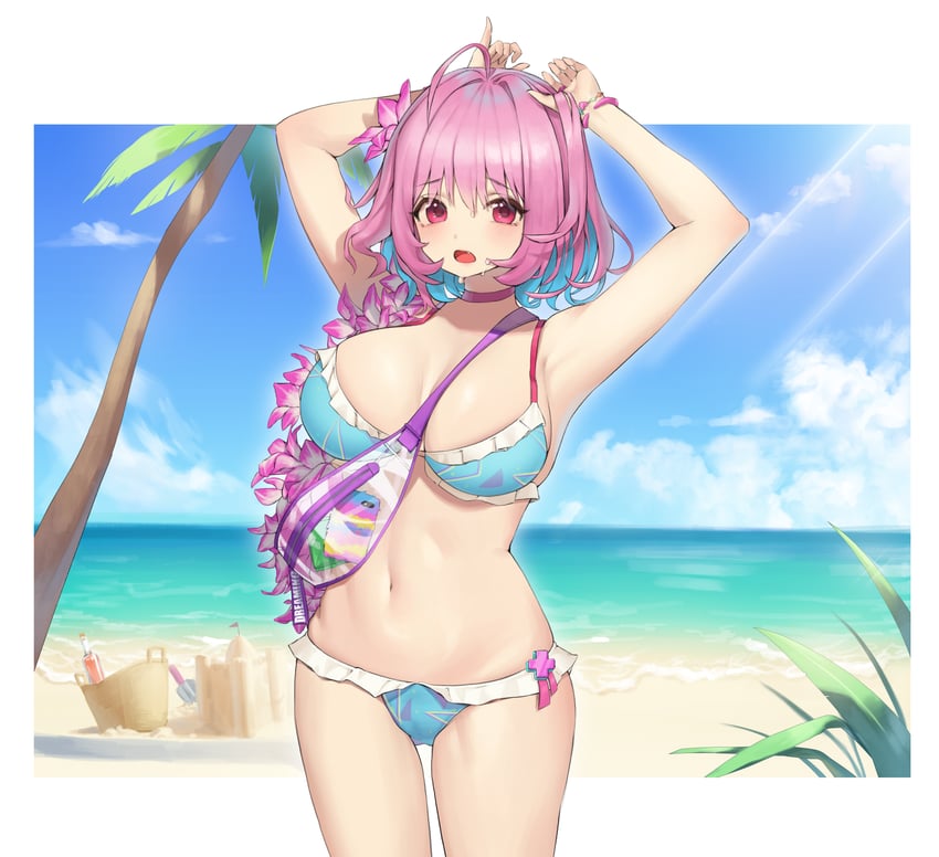 yumemi riamu (idolmaster and 2 more) drawn by xi_xeong