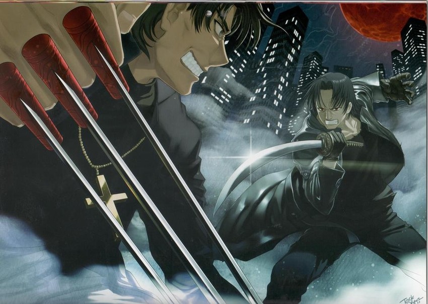 kotomine kirei and kong taoluo (fate and 3 more) drawn by task_owner