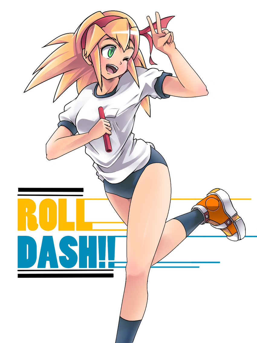 roll caskett (mega man and 1 more) drawn by 38_(pixiv467977)