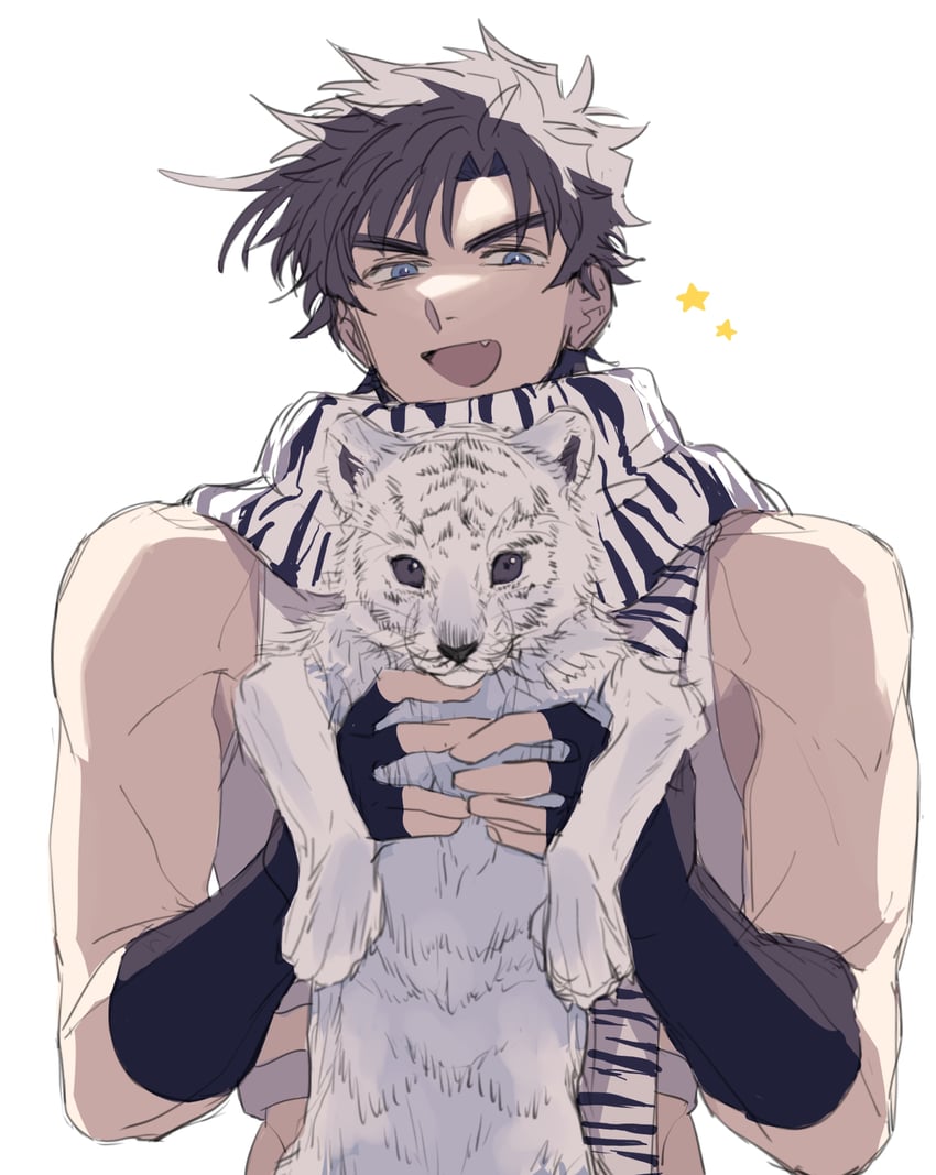 joseph joestar (jojo no kimyou na bouken and 1 more) drawn by musou_(asatomjj)