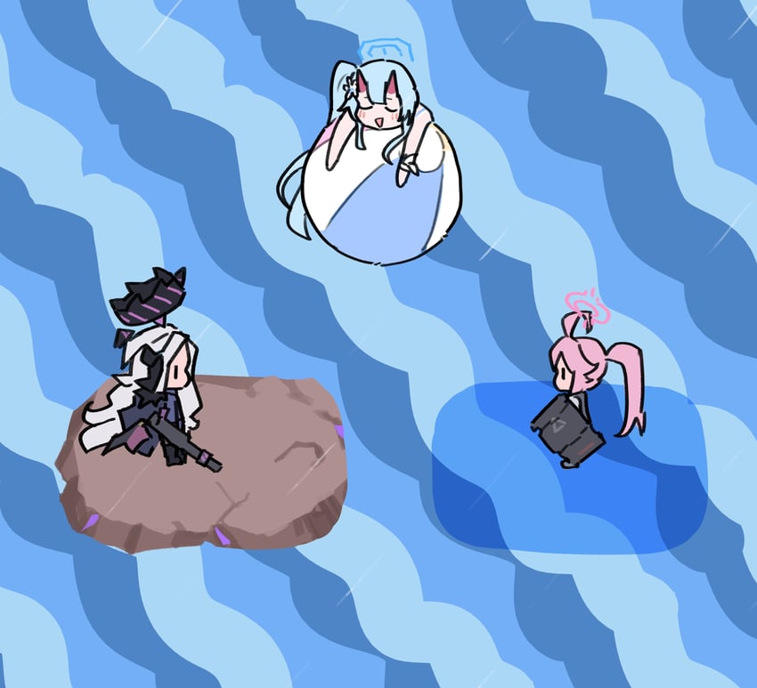 hina, hoshino, and chise (pokemon and 3 more) drawn by lyrinne
