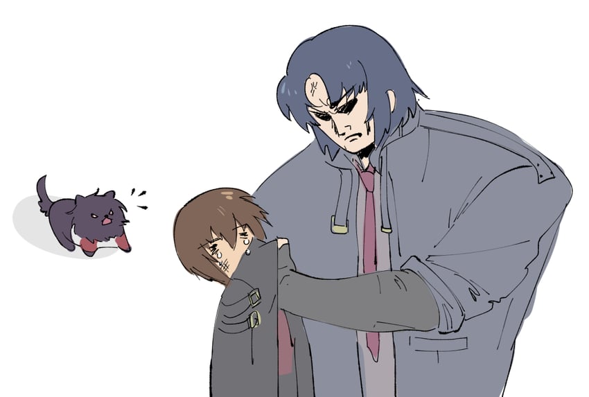 athrun zala, kira yamato, and shinn asuka (gundam and 3 more) drawn by frdruru