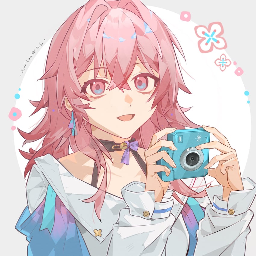 march 7th (honkai and 1 more) drawn by nathall