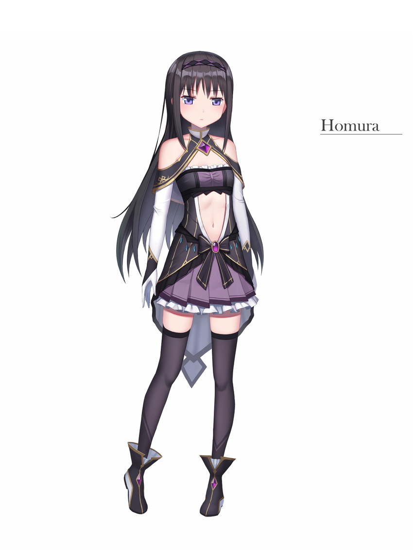 akemi homura (mahou shoujo madoka magica) drawn by du_mogu