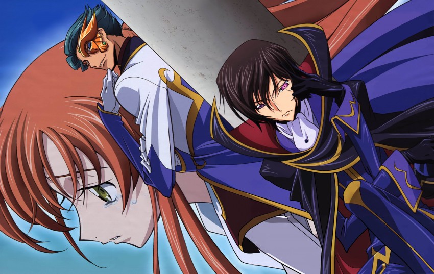 lelouch vi britannia, shirley fenette, and jeremiah gottwald (code geass) drawn by sakamoto_shuuji