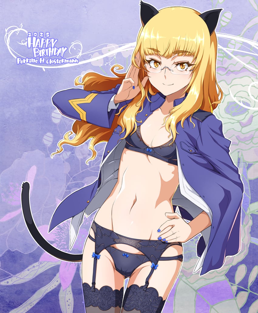 perrine h. clostermann (world witches series and 1 more) drawn by tabigarasu