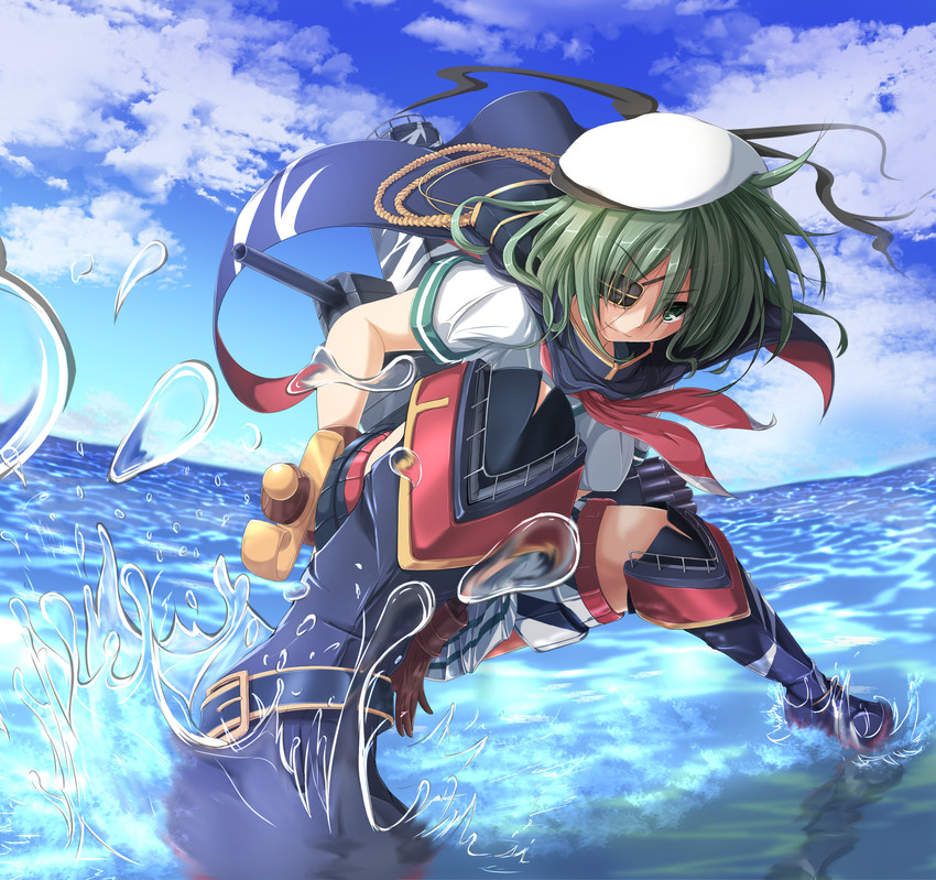 kiso and kiso kai ni (kantai collection) drawn by kudou_maimu