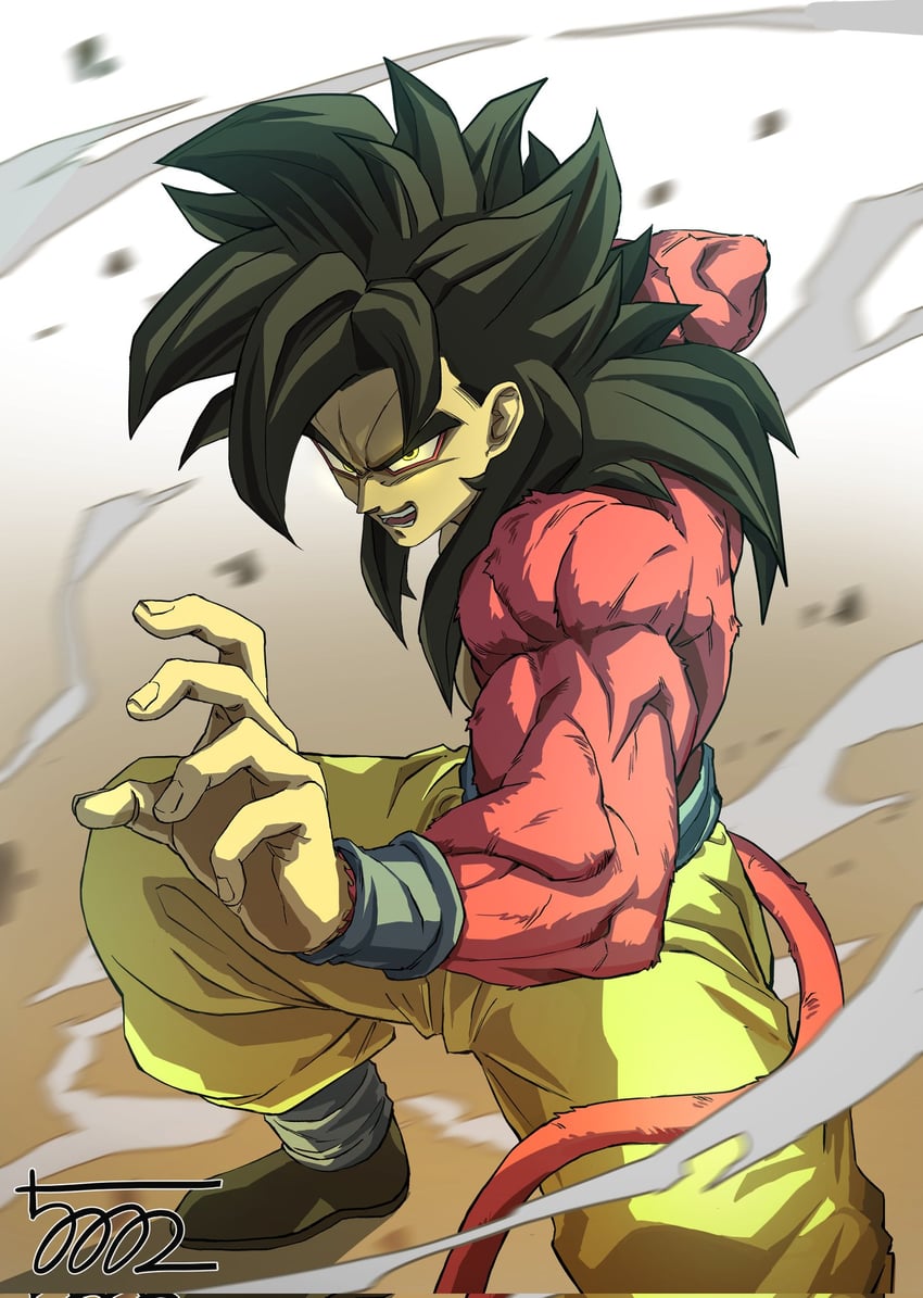 son goku (dragon ball and 1 more) drawn by 5002_bus