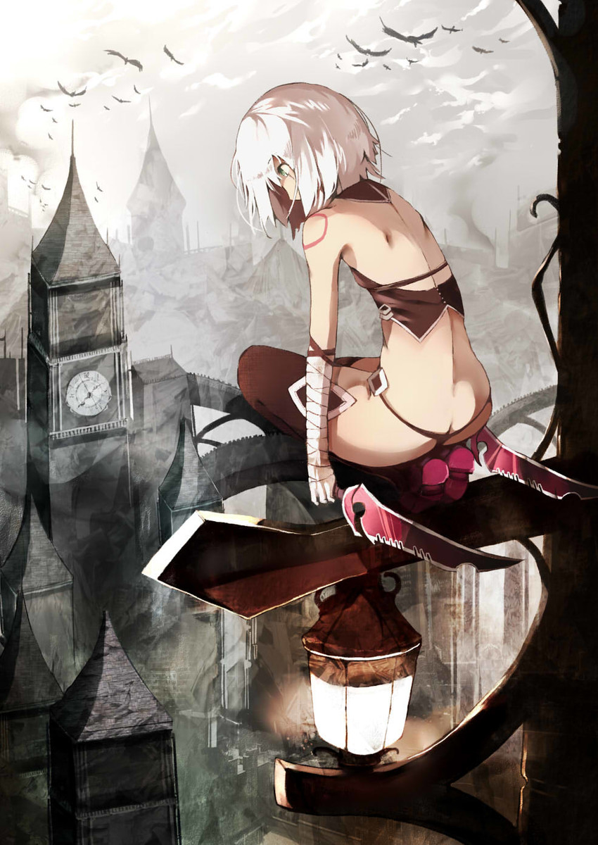 jack the ripper (fate and 2 more) drawn by kyuu_(plastic_night_q)