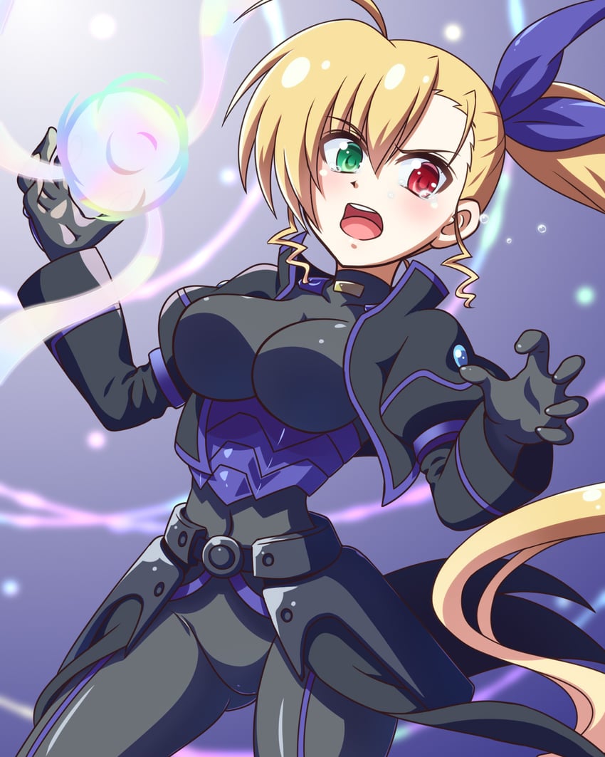 vivio (lyrical nanoha and 2 more) drawn by yosuzu