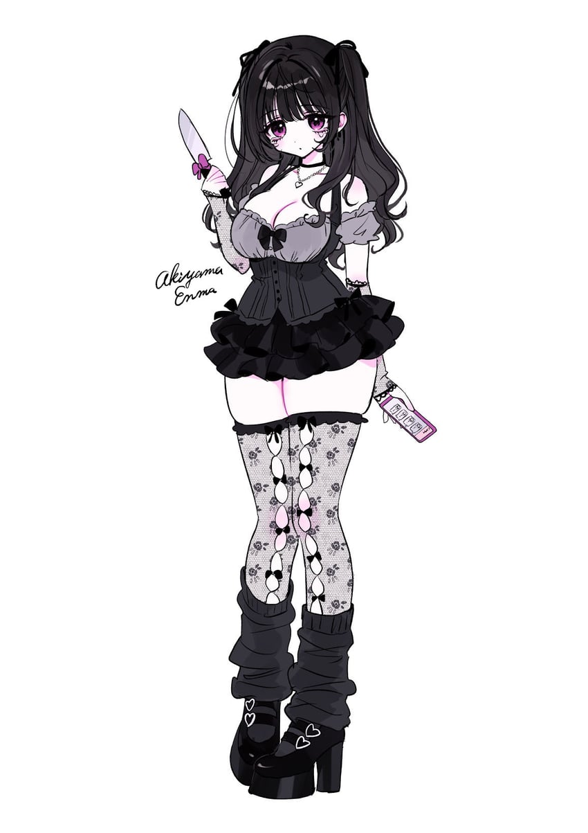yoshizaki kokoa (kimi ni koisuru satsujinki) drawn by akiyama_enma