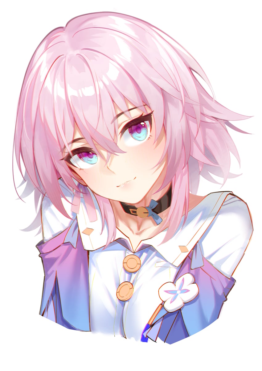 march 7th (honkai and 1 more) drawn by kuma-ra