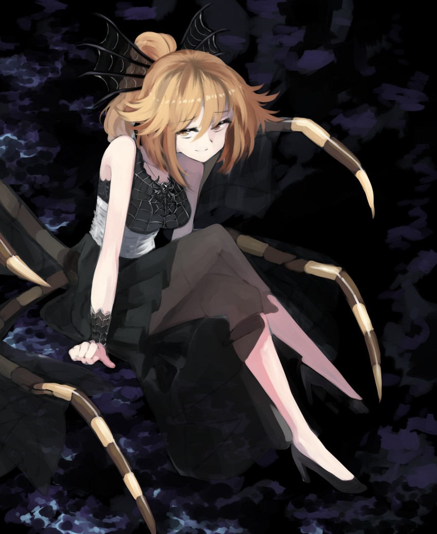kurodani yamame (touhou and 1 more) drawn by sunnysideup