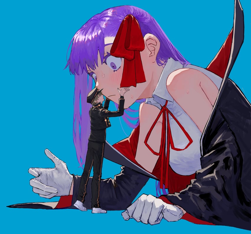 bb and kishinami hakuno (fate and 3 more) drawn by 1473ex