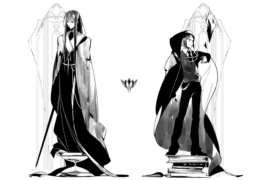 waver velvet and eumenes (fate and 1 more) drawn by occacia