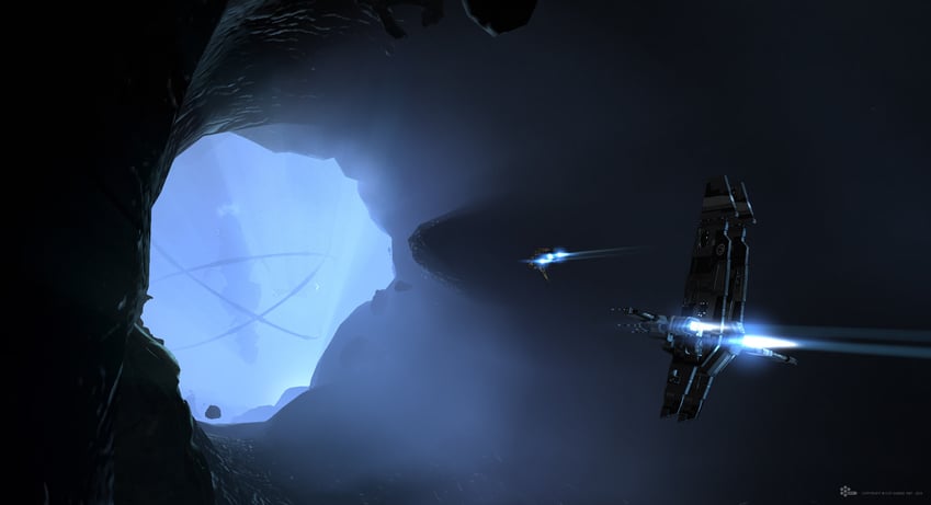eve online drawn by birgirpall