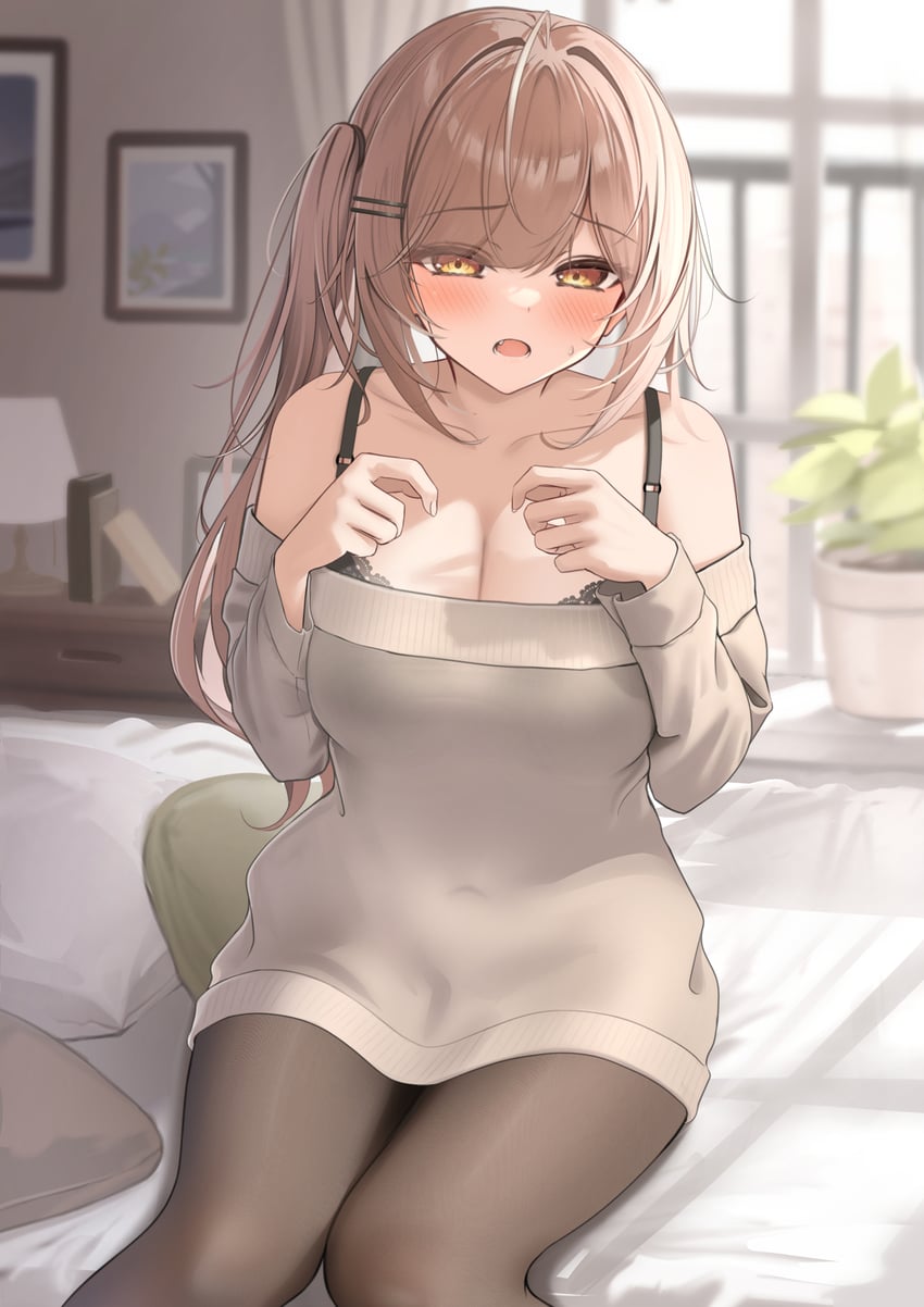 imouto-chan (original) drawn by monaka_curl