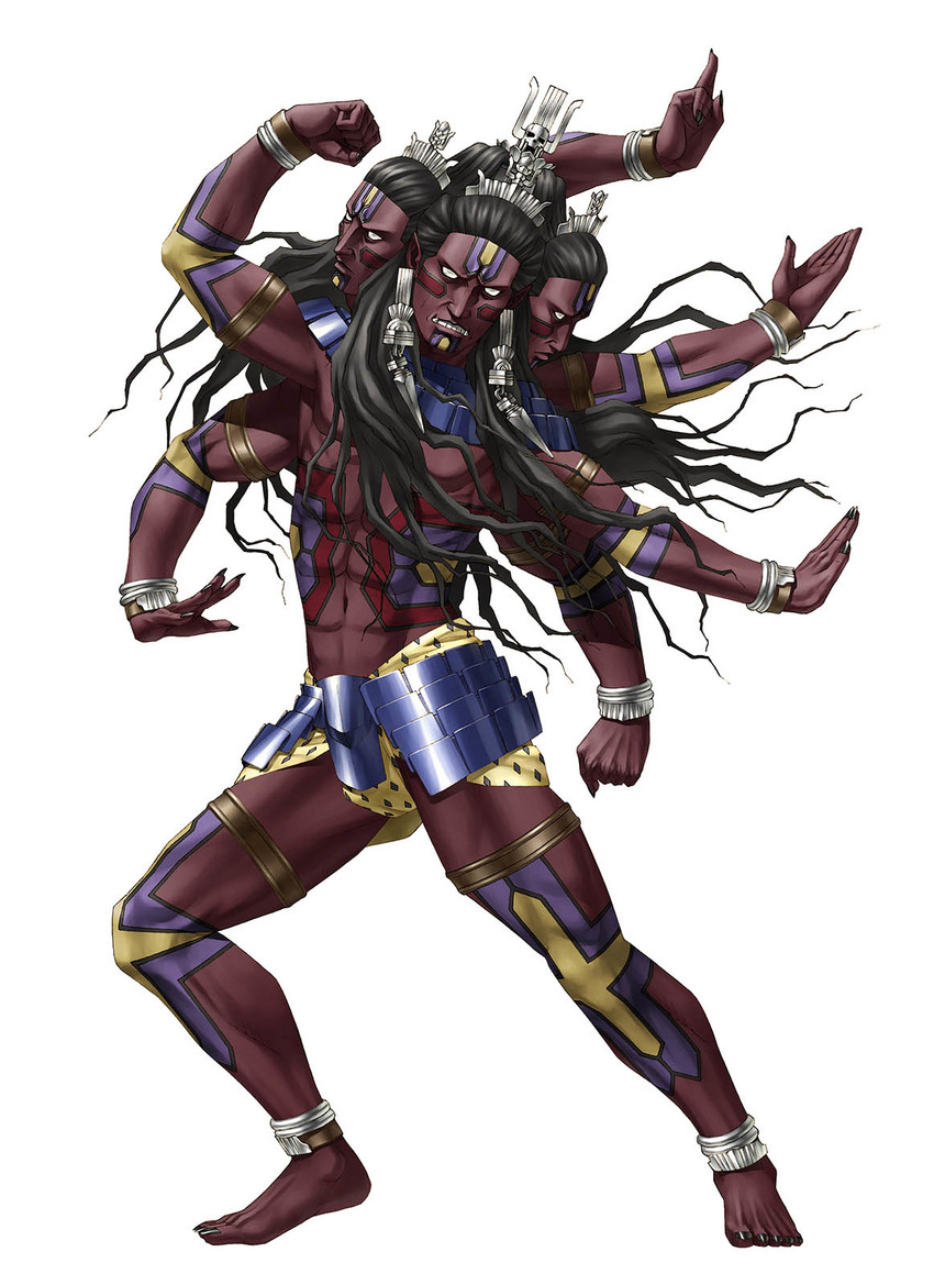 asura (shin megami tensei and 1 more) drawn by kazuma_kaneko
