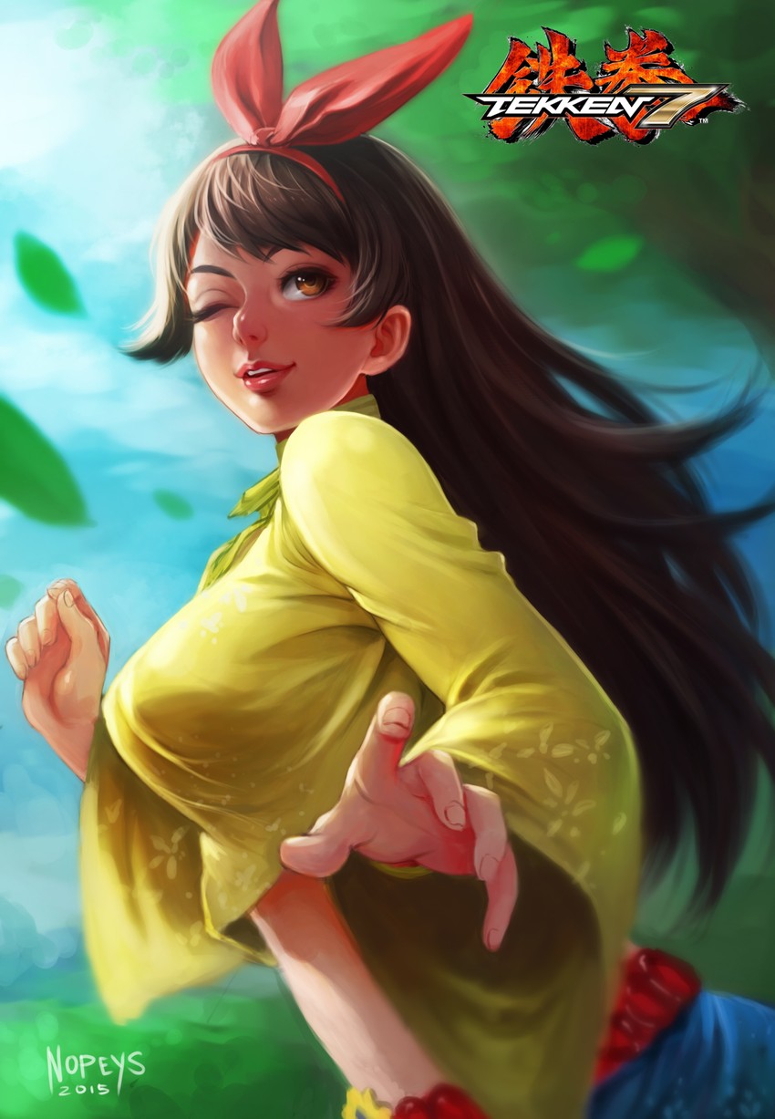 josie rizal (tekken and 1 more) drawn by nopeys