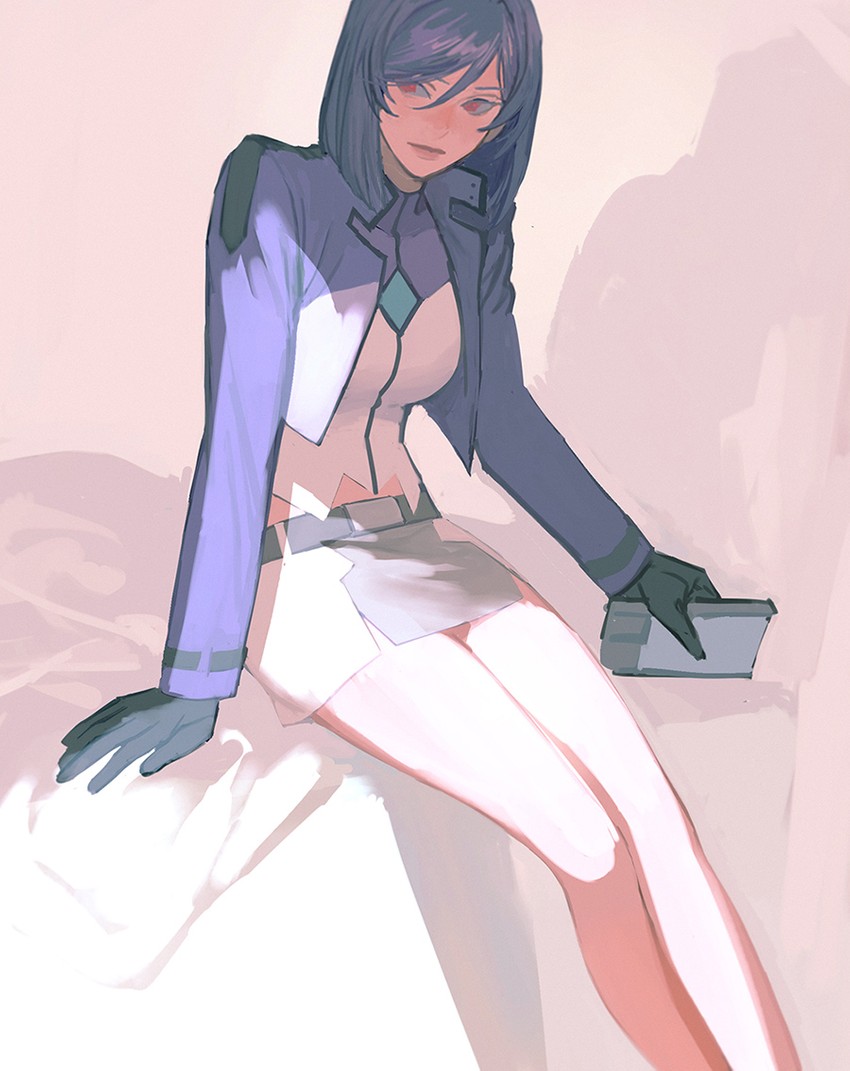 tieria erde (gundam and 1 more) drawn by huangdanlan