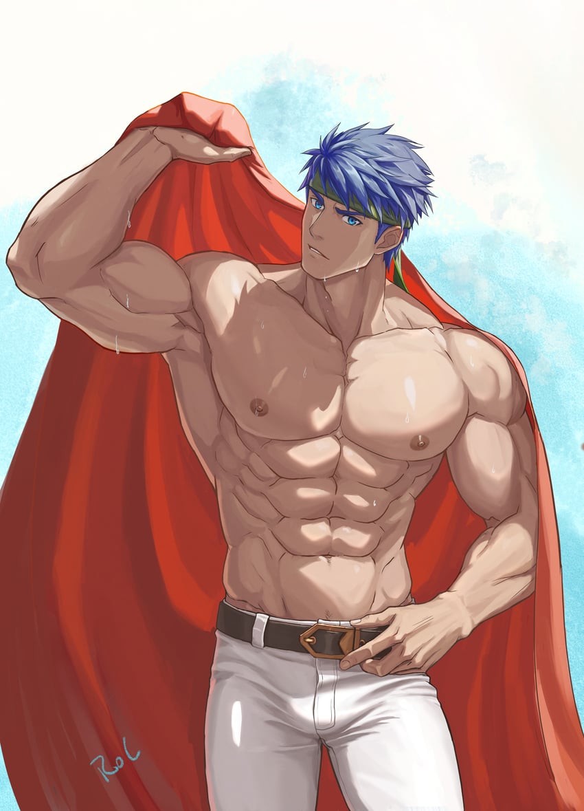 ike (fire emblem and 1 more) drawn by rol_730