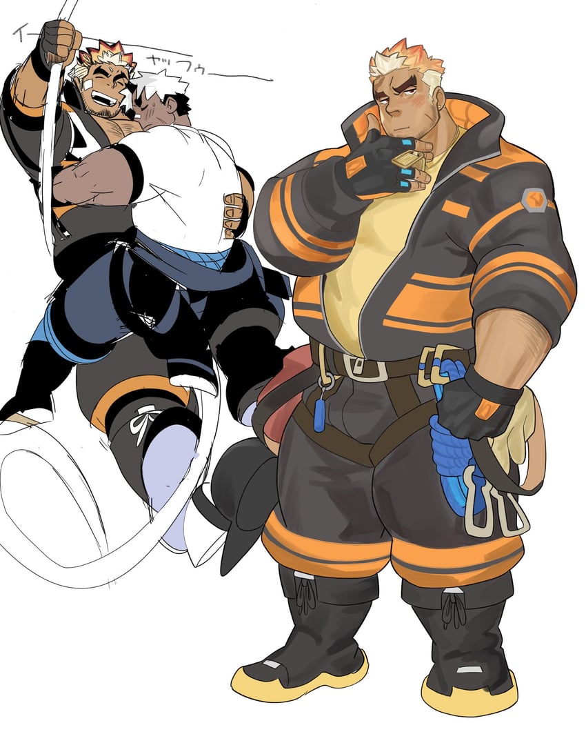 akiha gongen and ulaanbaatar (tokyo afterschool summoners) drawn by kani_1976
