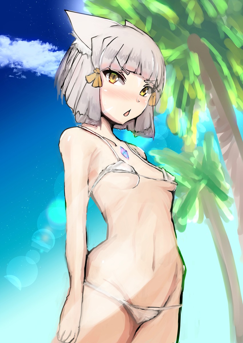 nia (xenoblade chronicles and 1 more) drawn by shindayomon