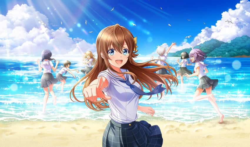 arihara tsubasa, nozaki yuuki, kawakita tomoe, kondou saki, suzuki waka, and 2 more (cinderella series and 1 more)
