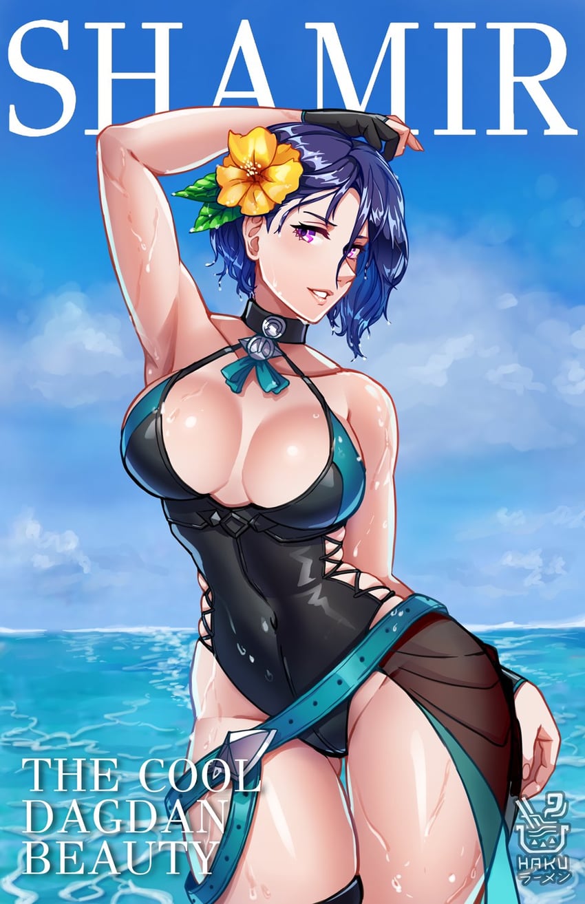 shamir nevrand (fire emblem and 2 more) drawn by hakuramen