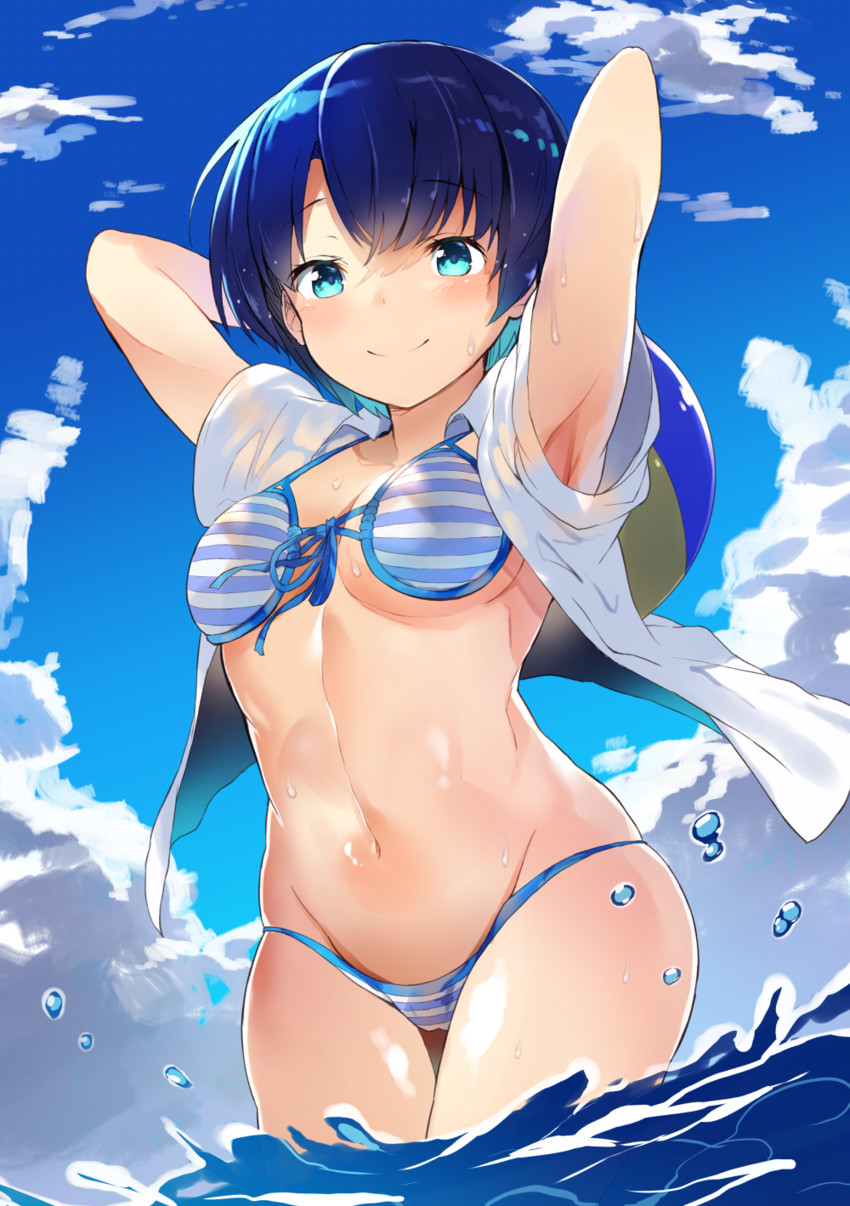 tanigawa kanna (ano natsu de matteru) drawn by ultone_(neisiss)