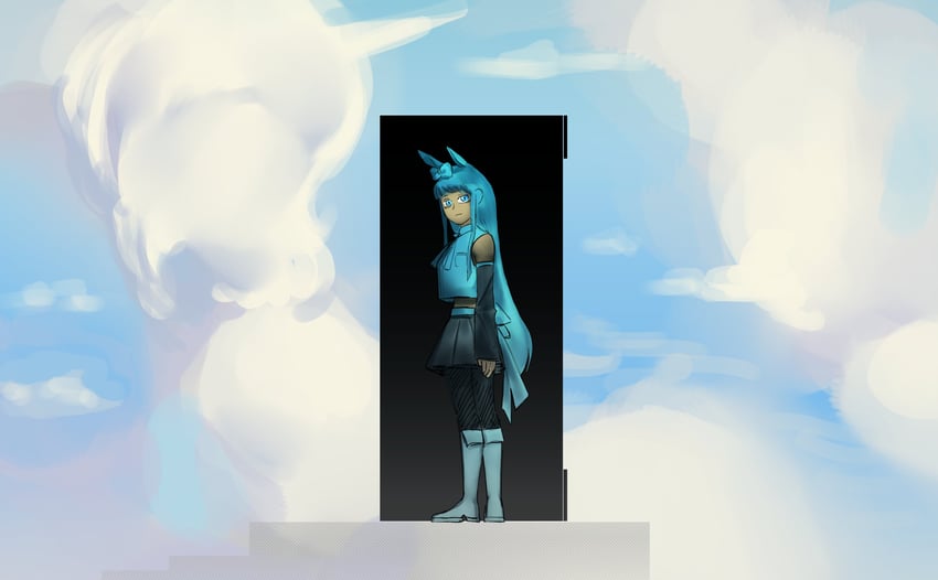 cyan (horse race tests and 1 more) drawn by iiterallytrash