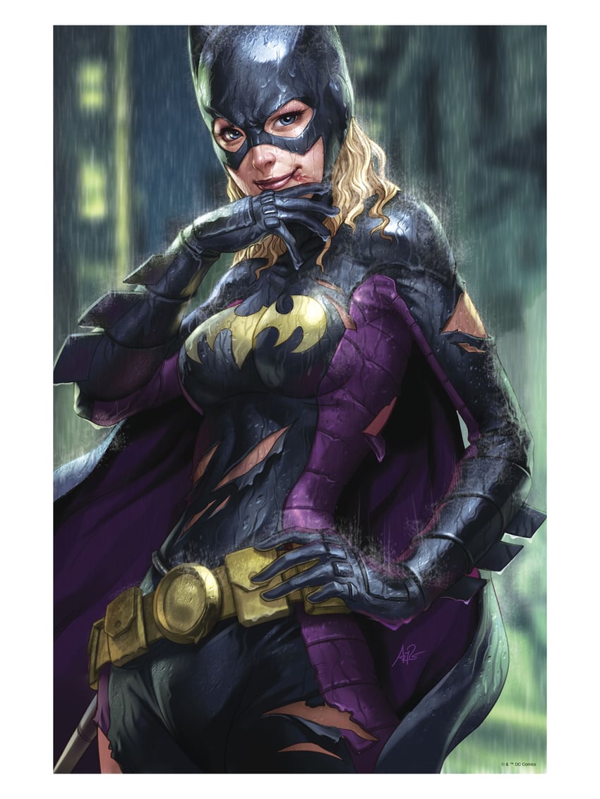 batgirl and stephanie brown (dc comics and 1 more) drawn by stanley_lau