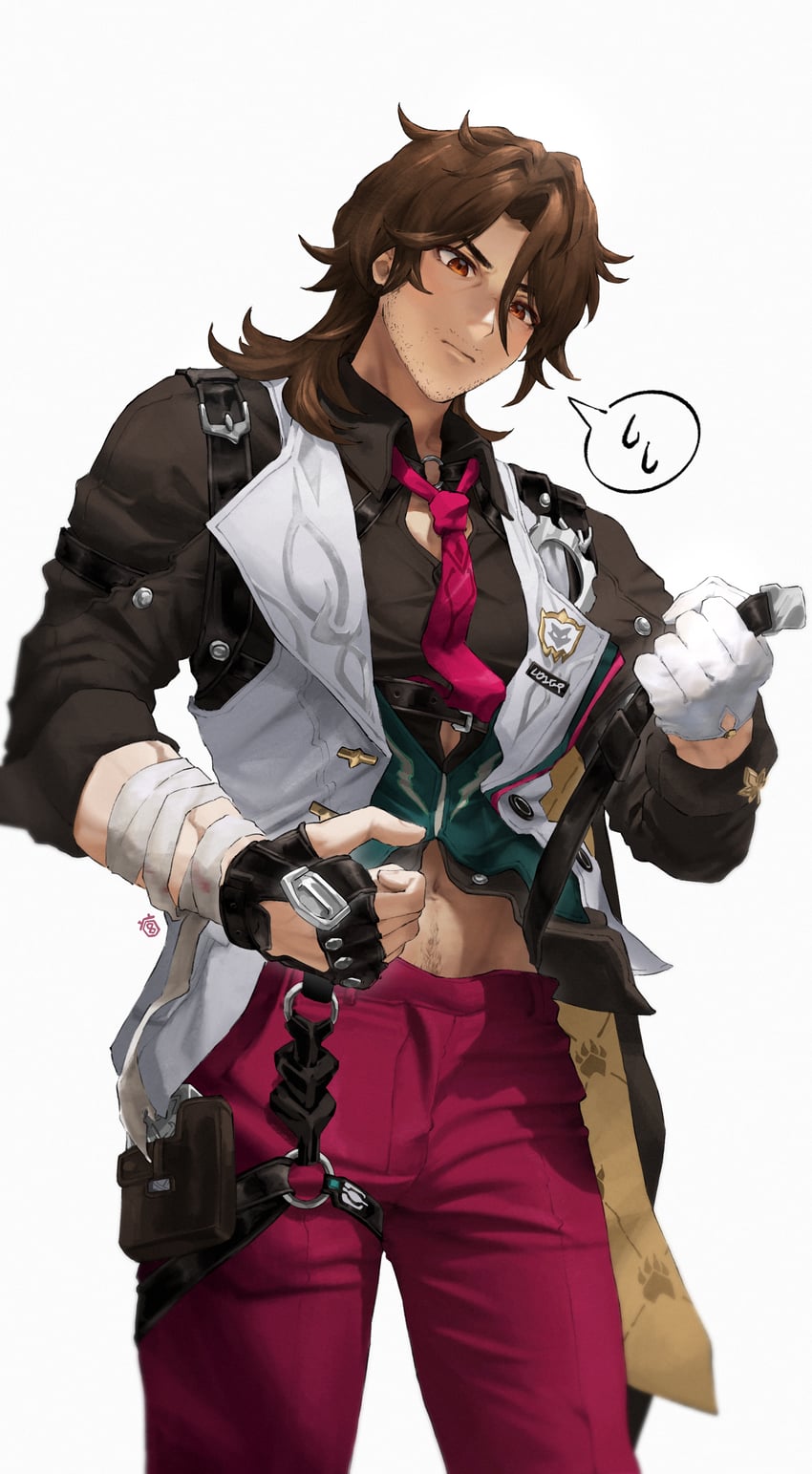 gallagher (honkai and 1 more) drawn by pang_(user8o8symb0l)