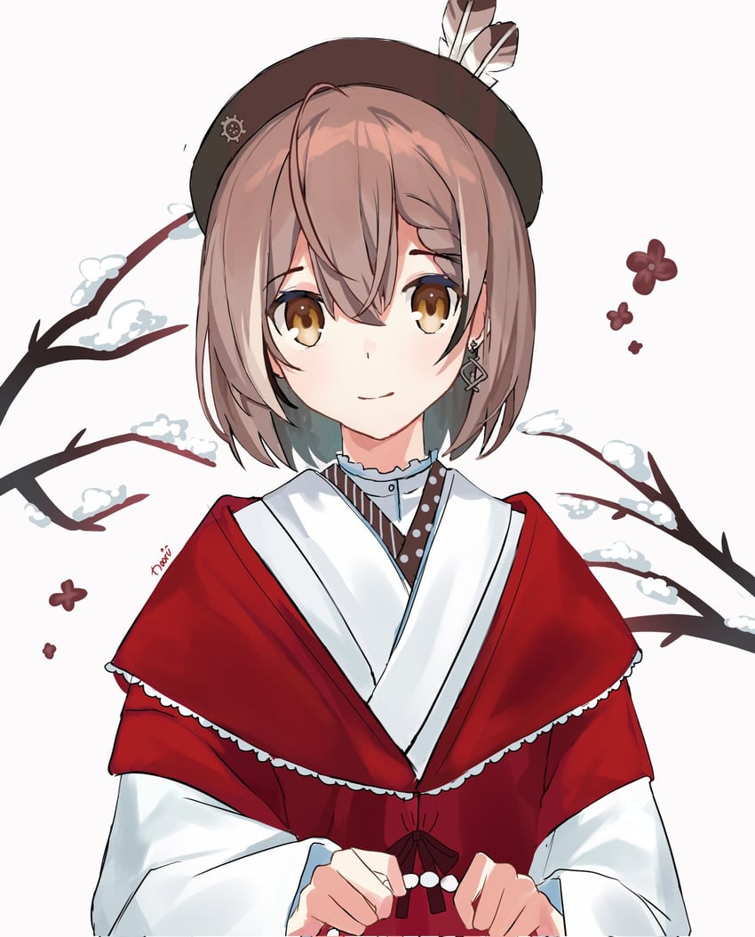 nanashi mumei (hololive and 1 more) drawn by noorukumi