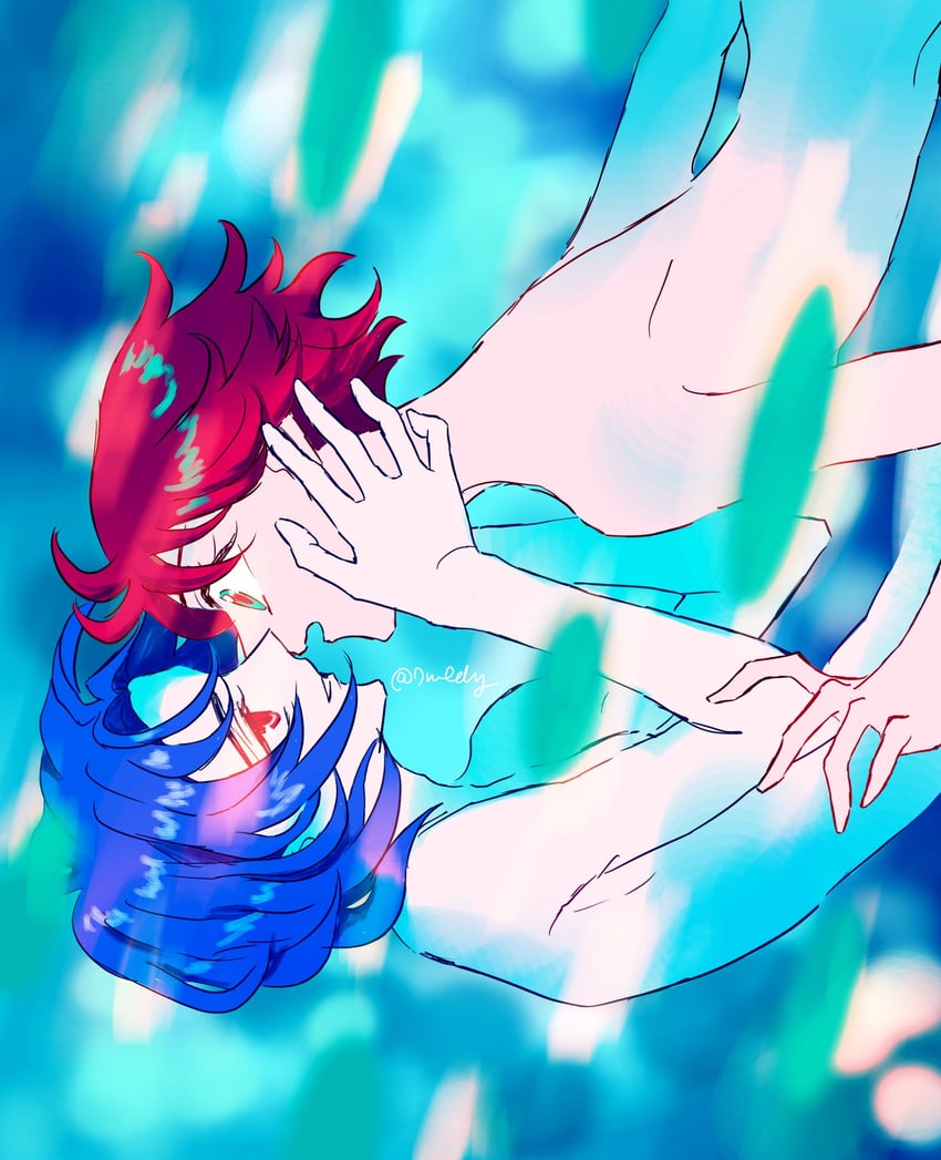 amate yuzuriha and shuji ito (gundam and 1 more) drawn by 7mldy