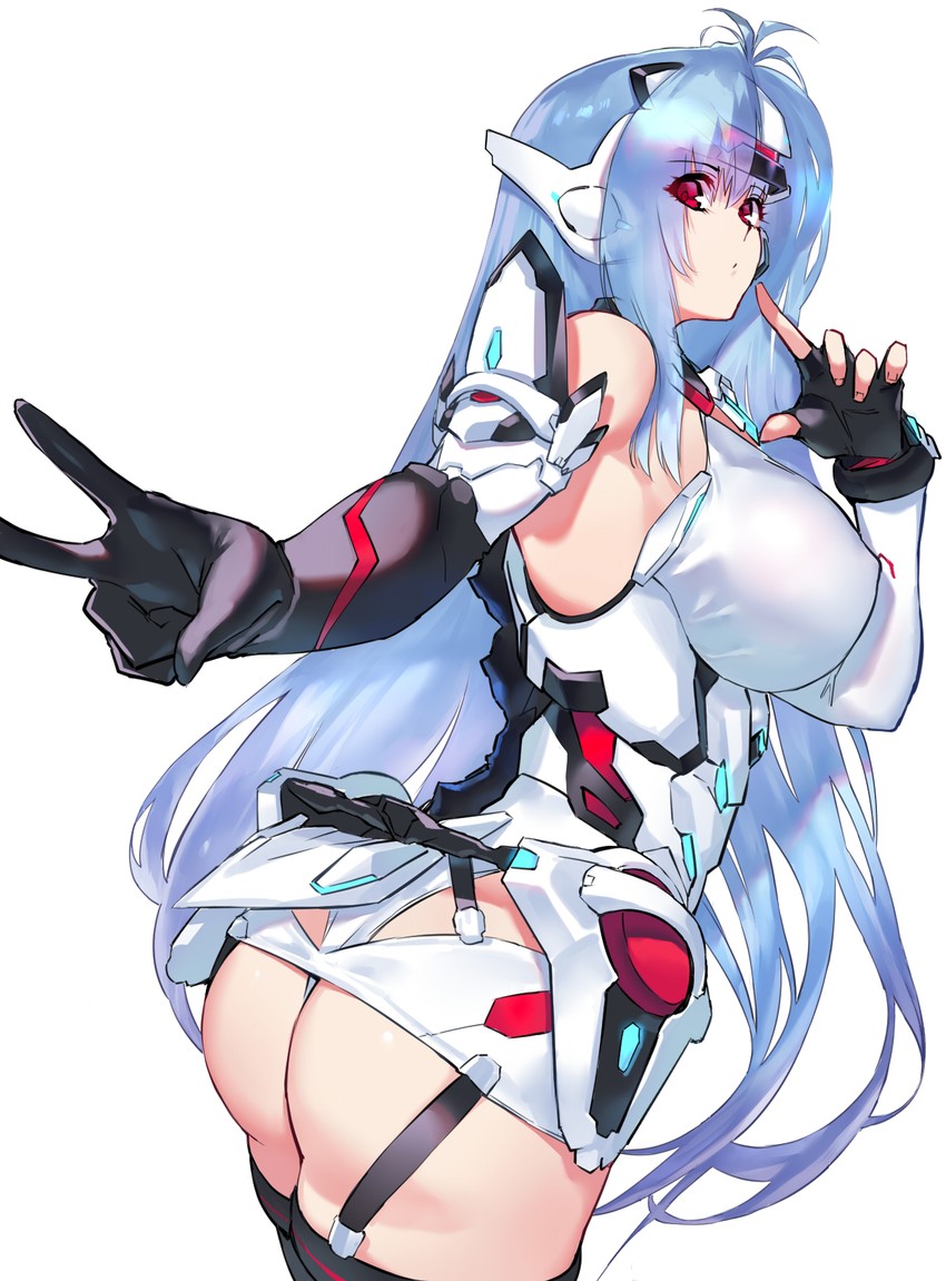 kos-mos and kos-mos re: (xenoblade chronicles and 2 more) drawn by negresco