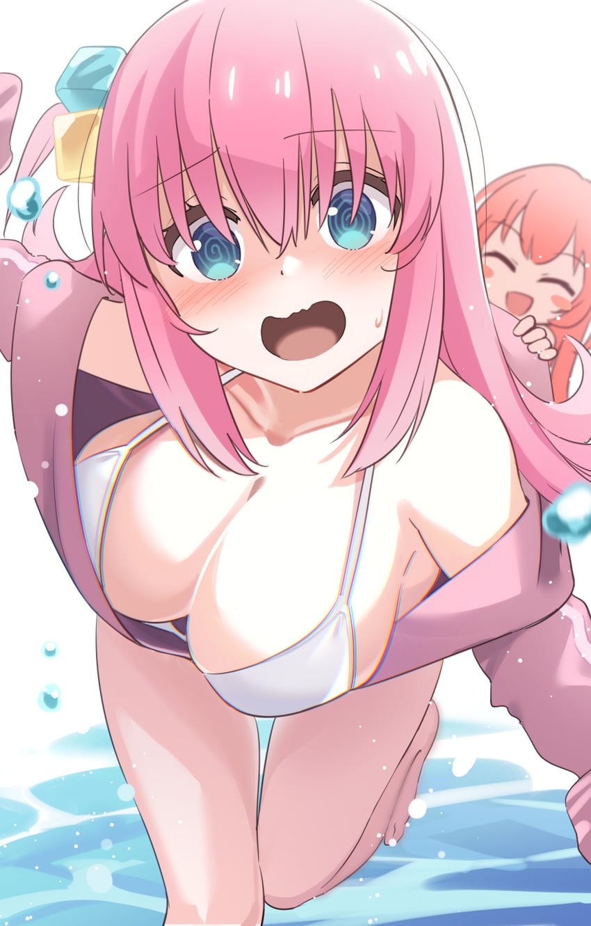gotoh hitori and kita ikuyo (bocchi the rock!) drawn by ninomiya_nono