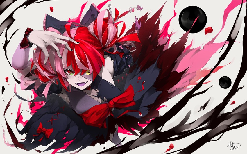 kureiji ollie and udin (hololive and 1 more) drawn by bang_telex