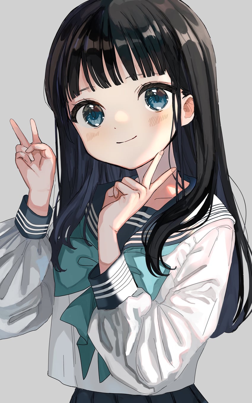 akebi komichi (akebi-chan no serafuku) drawn by maple_(abc2215)