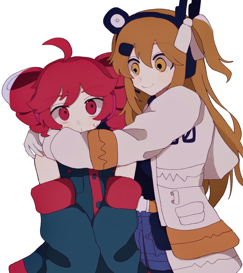 kasane teto and adachi rei (utau and 1 more) drawn by agyo_(ikayaki5252)